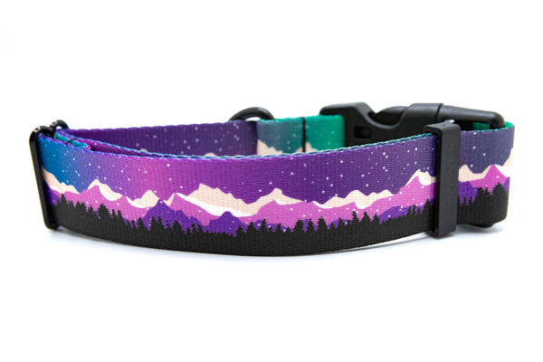 Elements Series - Aurora | Purple Dog Collar