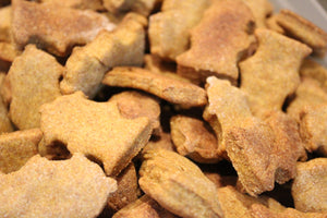 Peanut Butter and Pumpkin Dog Treats