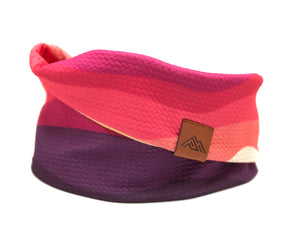 Alpenglow Waffle Scarf