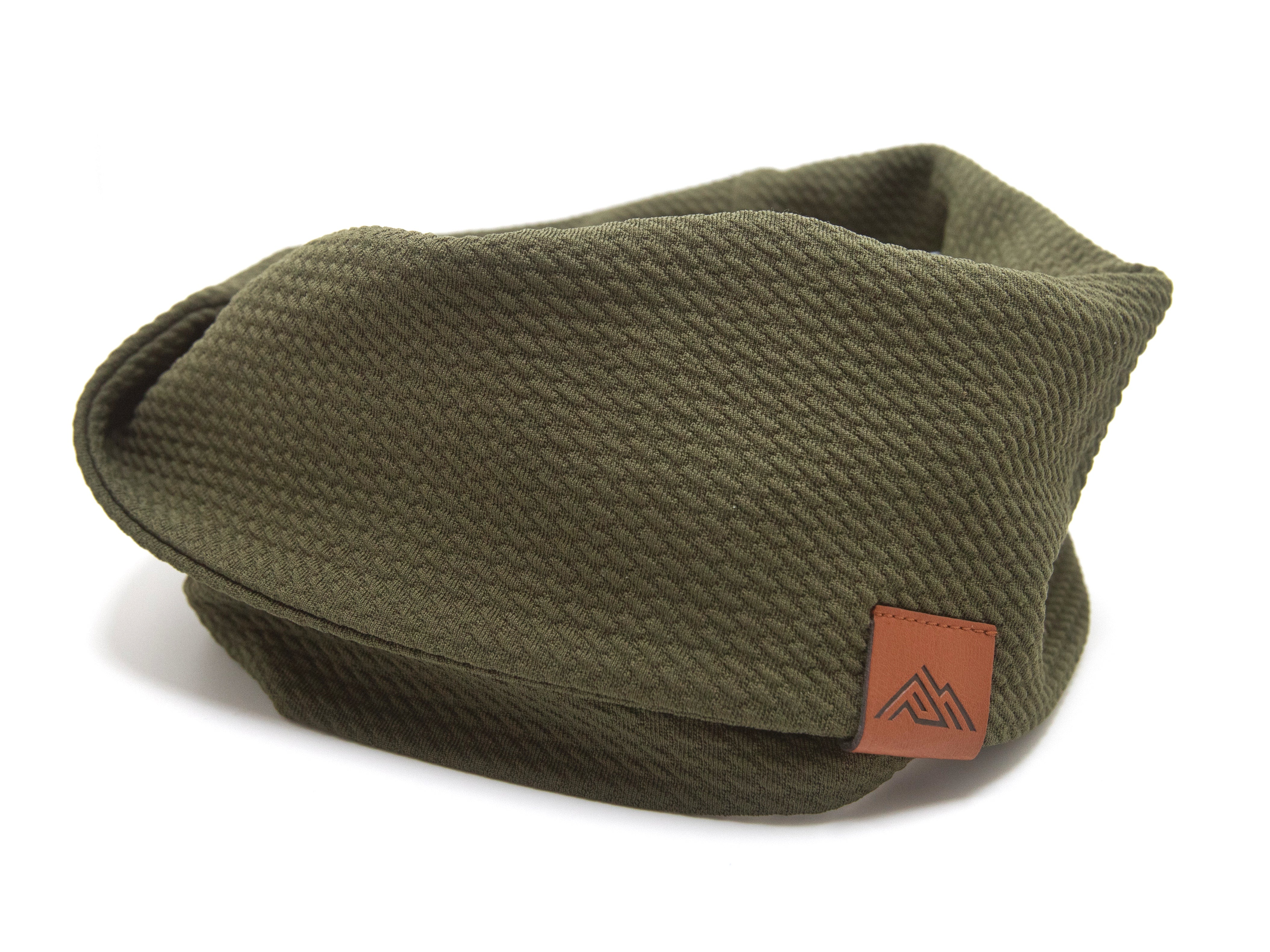 Olive Waffle Scarf