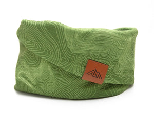 Summit Lines Waffle Scarf | Mt. Rainier