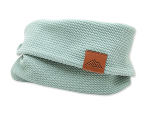 Seafoam Waffle Scarf