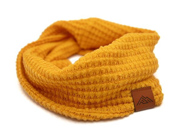 Dijon Waffle Knit Scarf