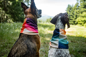 Pacific Tide Waffle Scarf
