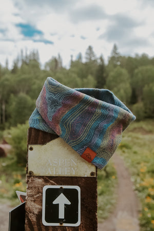 Summit Lines Scarf | Cascades