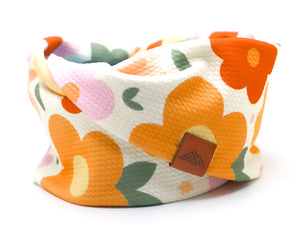 Honey Bloom Waffle Scarf