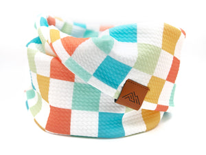 Bright Side Waffle Scarf