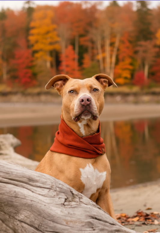 Ginger Waffle Scarf