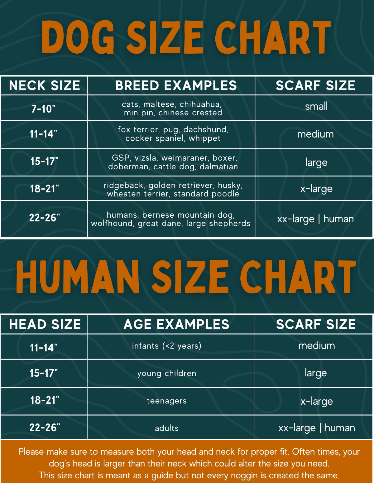 Size Chart How Long Are Scarves Usually Ralph Dog Scarf Holiday