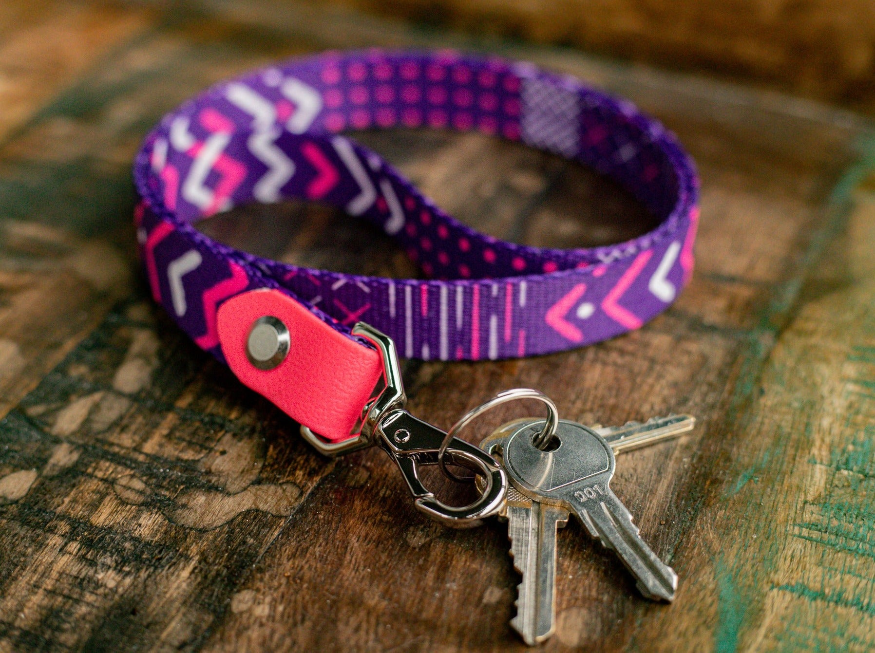 Scottie Dog Keyrings Purple
