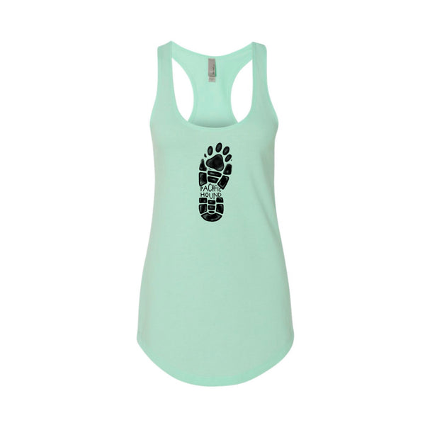 mint hiking boot tank