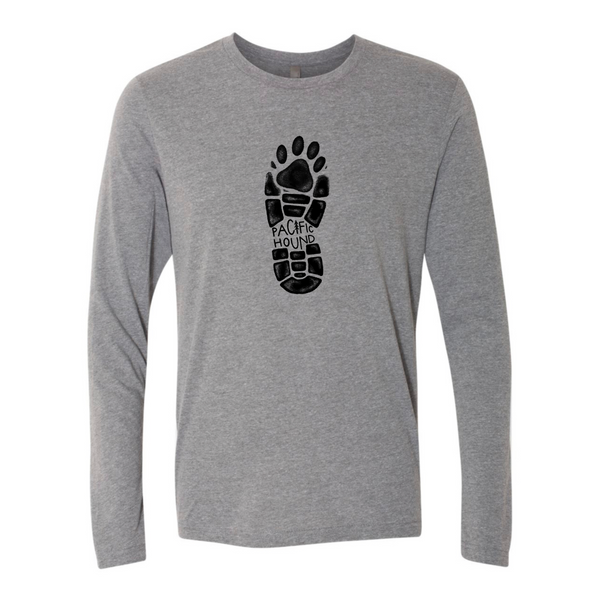 Hiking Boot Long Sleeve- Heather Grey