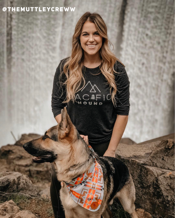 Pacific Hound Logo Long Sleeve - Vintage Black