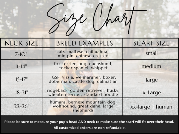 Sage Dog Scarf